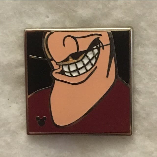 Hidden Mickey 2017 - Faces - Captain Hook