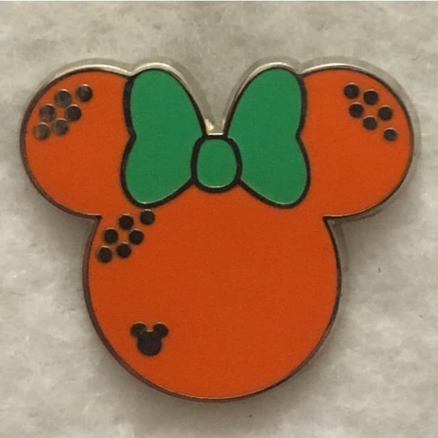 Hidden Mickey 2017 DLR - Minnie Fruits - Orange