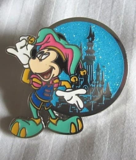 Celebrate Mickey Mouse Party Mystery Pin - Jester Mickey Mouse