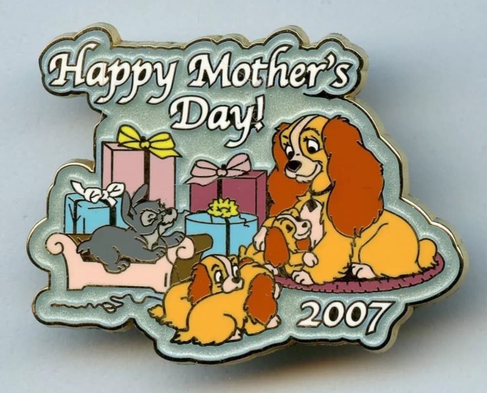 Happy Mother's Day 2007 - Lady and her Puppies