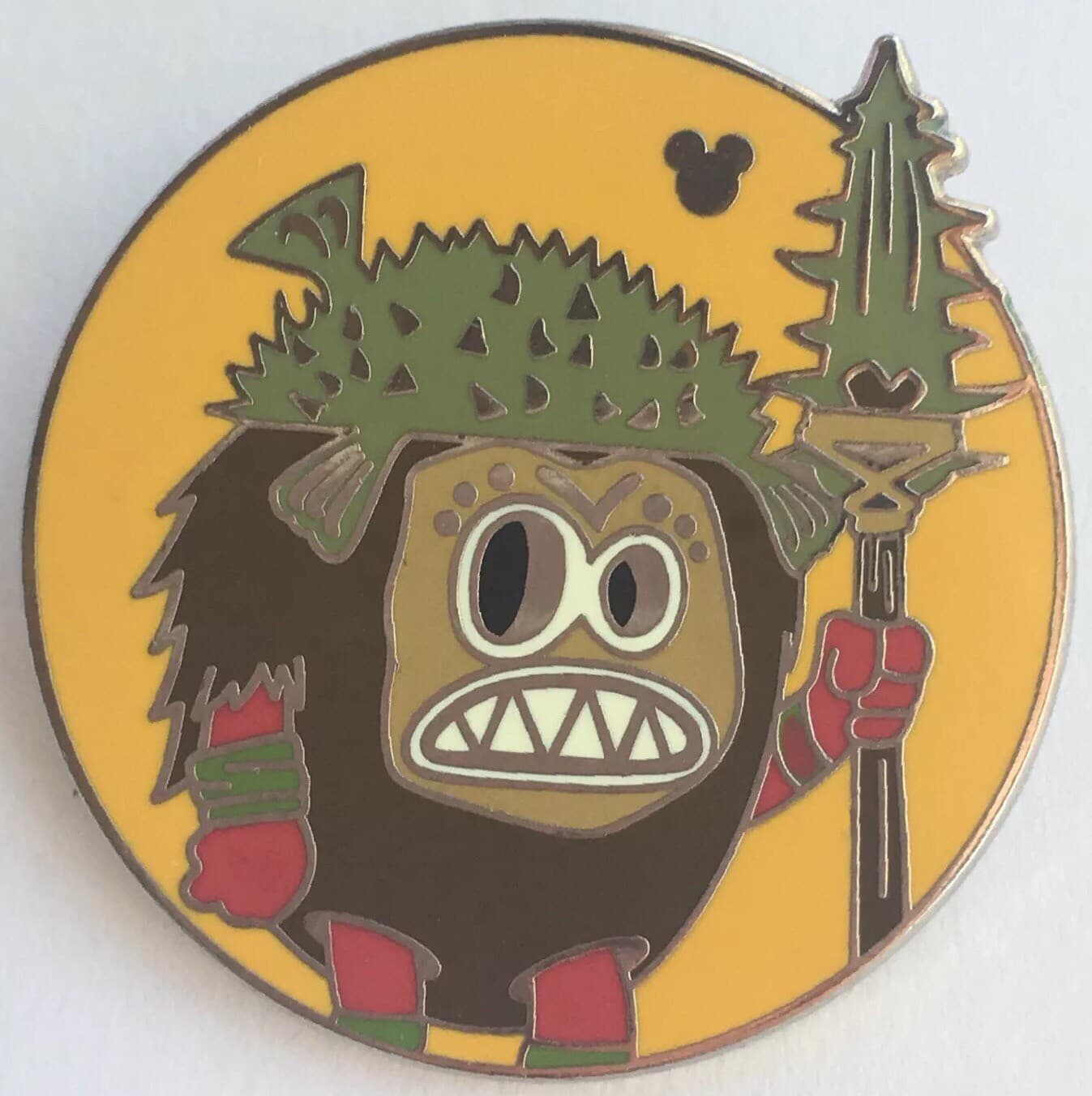 Hidden Mickey 2018 DLR - Moana Coconuts - Yellow