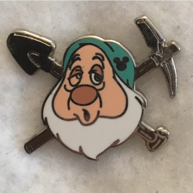 Hidden Mickey 2014 WDW - The Seven Dwarfs - Sleepy