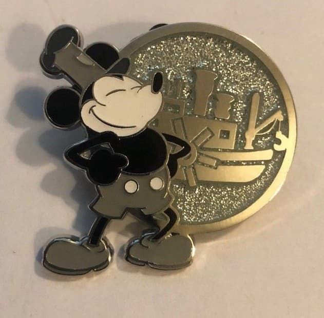 Celebrate Mickey Mouse Party Mystery Pin - Steamboat Willie