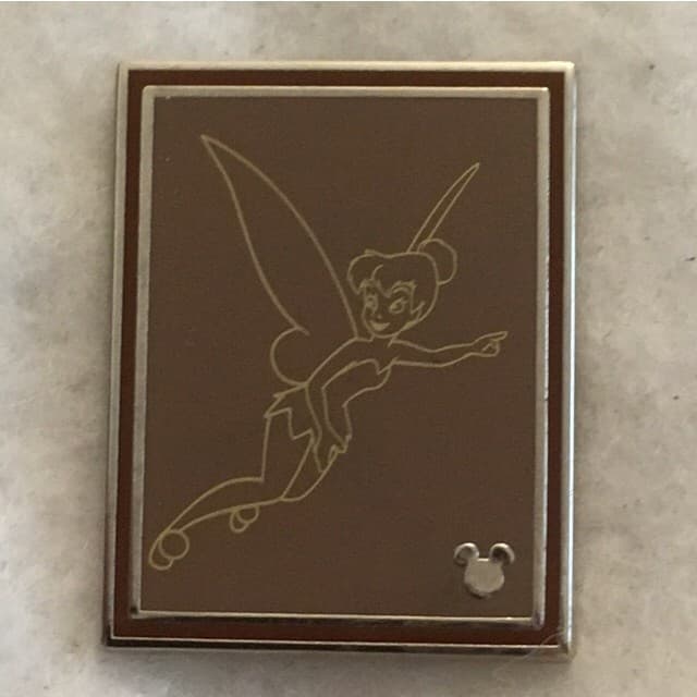 Hidden Mickey 2014 DLR - Chalk Sketches - Tinker Bell