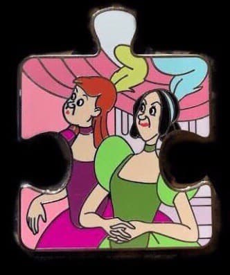 Character Connection Mystery Collection - Cinderella Puzzle - Anastasia and Drizella front