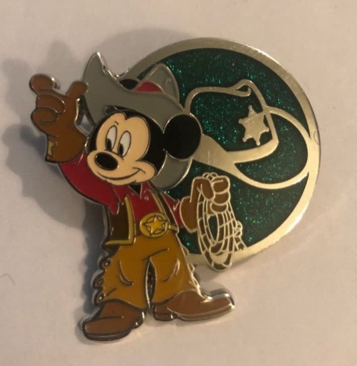 Celebrate Mickey Mouse Party Mystery Pin - Cowboy Mickey Mouse