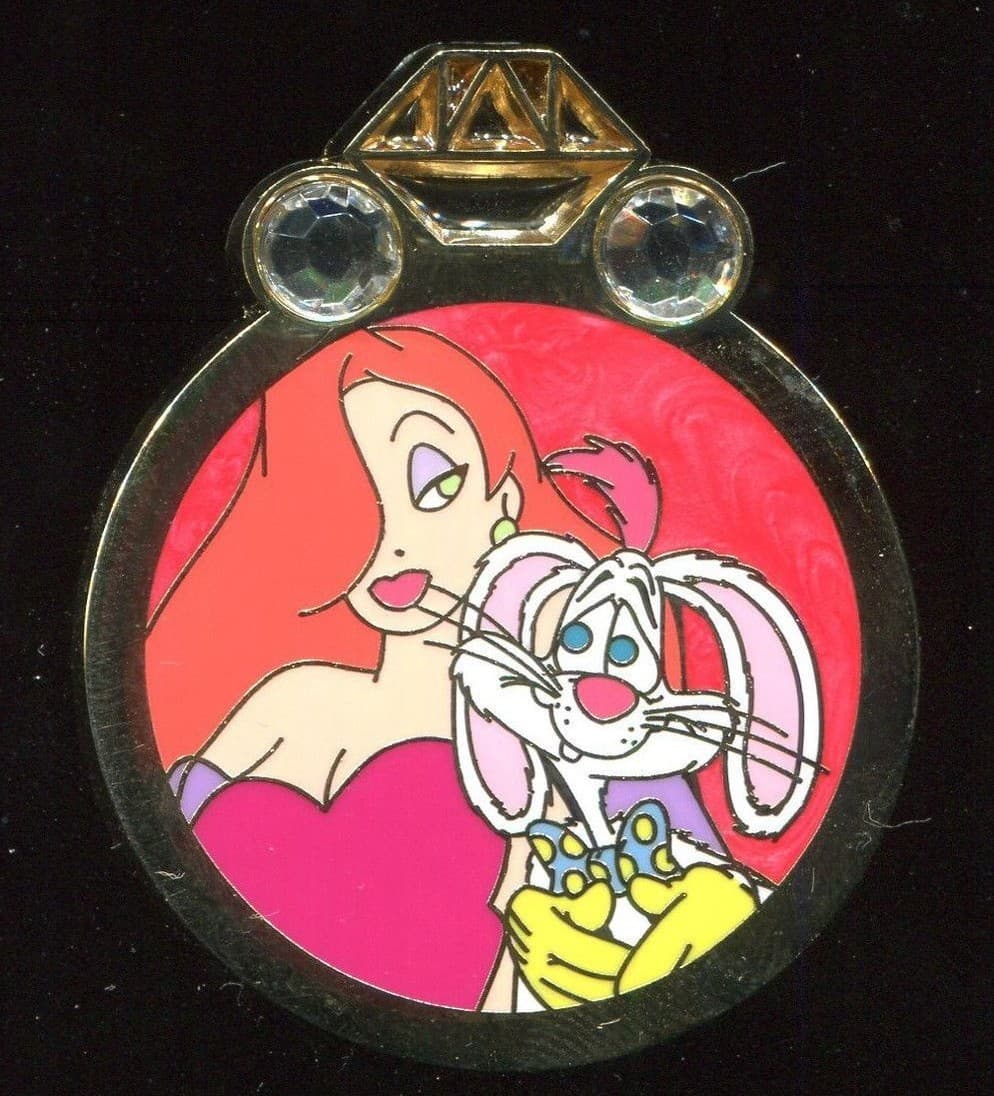 Disney Couples Reveal / Conceal Mystery Set - Jessica Rabbit and Roger Rabbit