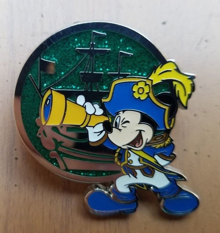 Celebrate Mickey Mouse Party Mystery Pin - Admiral Mickey Mouse