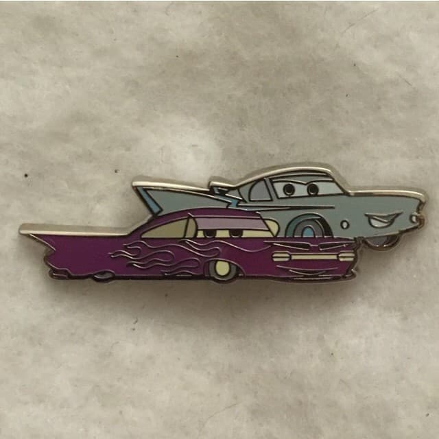 Pixar Cars Booster Set - Flo and Ramone front