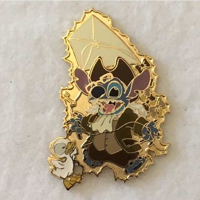 Stitch as Benjamin Franklin