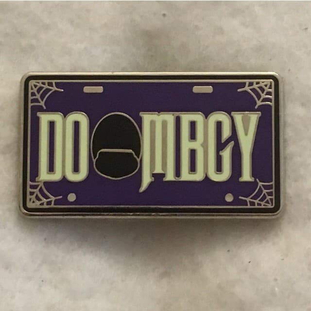 WDW Attractions License Plate Booster Set - DOOMBGY