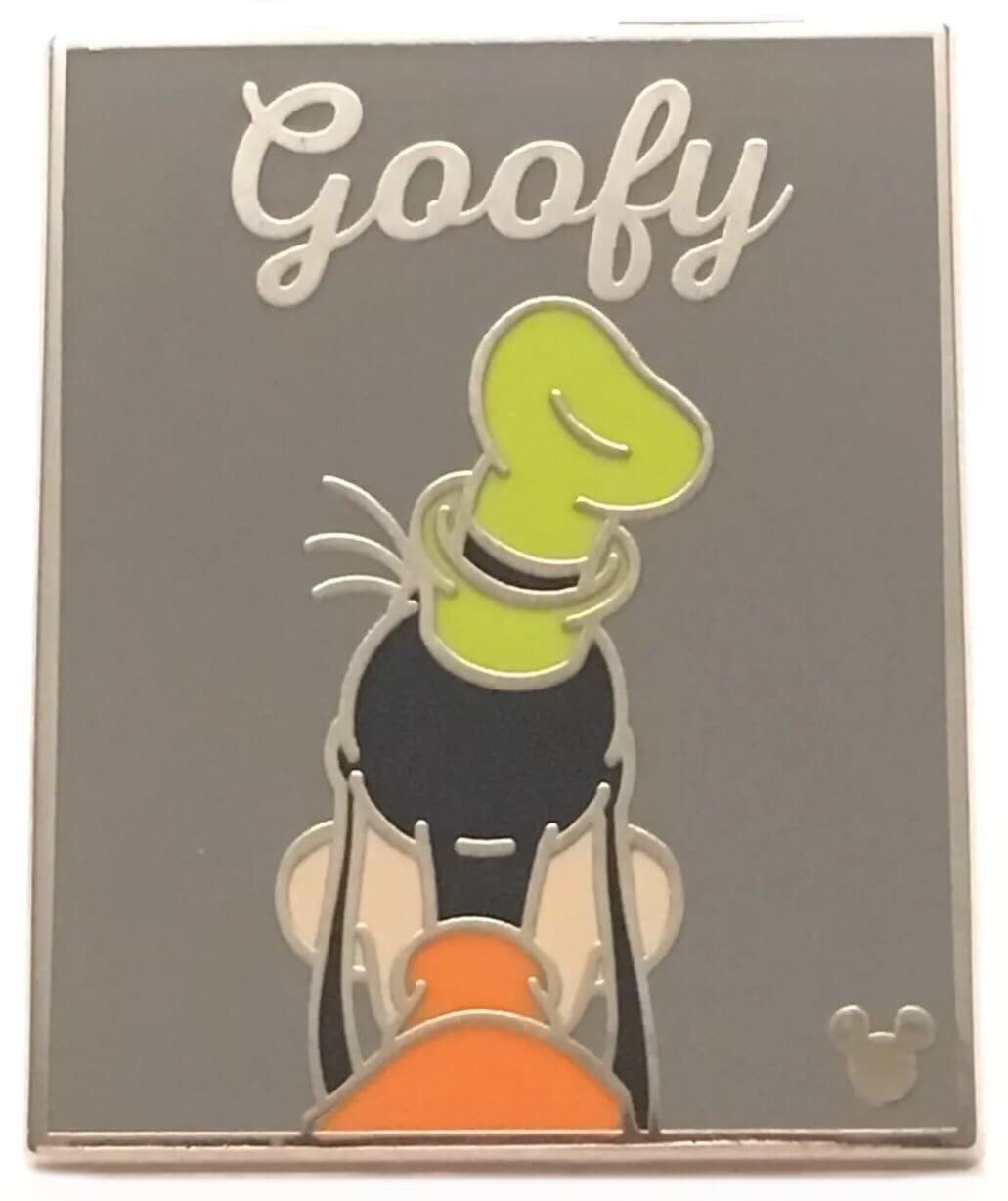 Hidden Mickey 2018 DLR - Character Backs - Goofy front