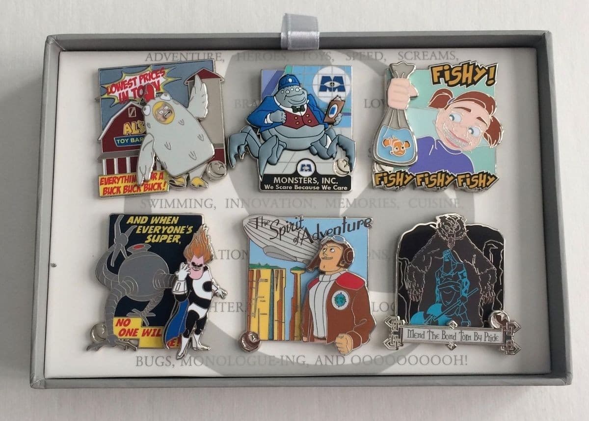 Pixar Party Villains Box Set