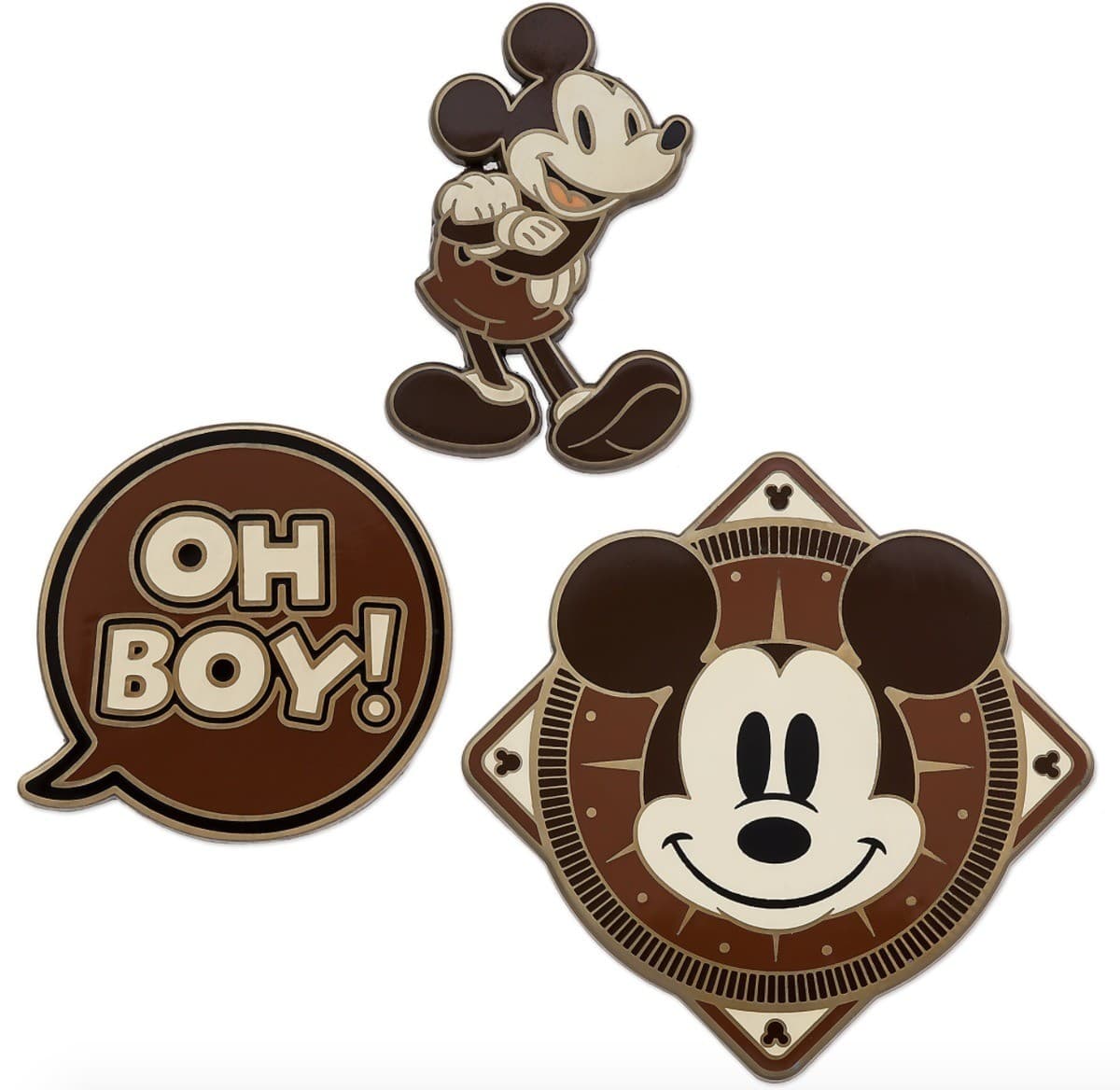 Monthly Mickey Mouse Memories Pin Set - April