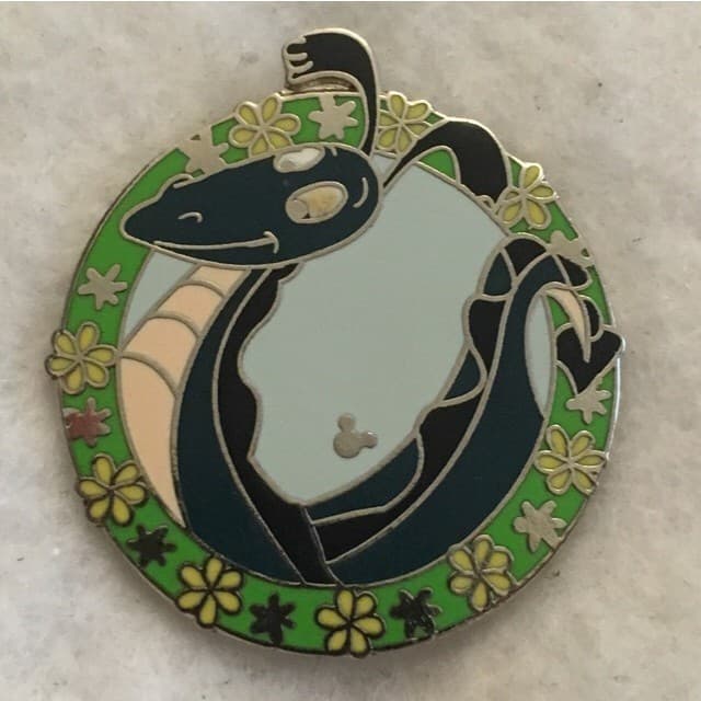 Hidden Mickey 2007 DLR - Dragons - The Reluctant Dragon