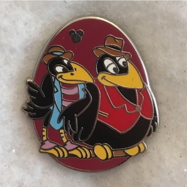 Hidden Mickey 2014 WDW - Birds - Jim Dandy & Fat Crow