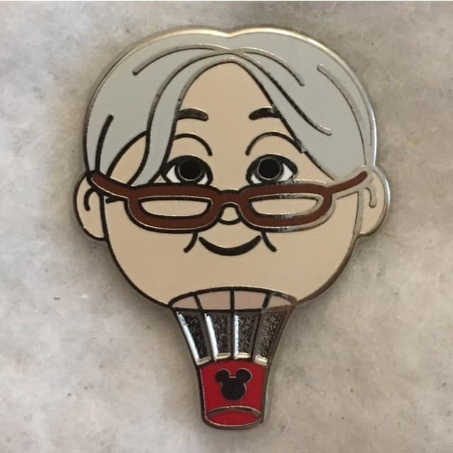 Hidden Mickey 2014 WDW - Up Balloons - Ellie Fredricksen front