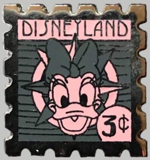 Hidden Mickey 2008 DLR - Postage Stamps - Daisy Duck