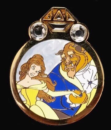 Disney Couples Reveal / Conceal Mystery Set - Belle and Beast
