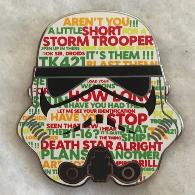 Stormtrooper Helmet Mystery Set - Quotes front