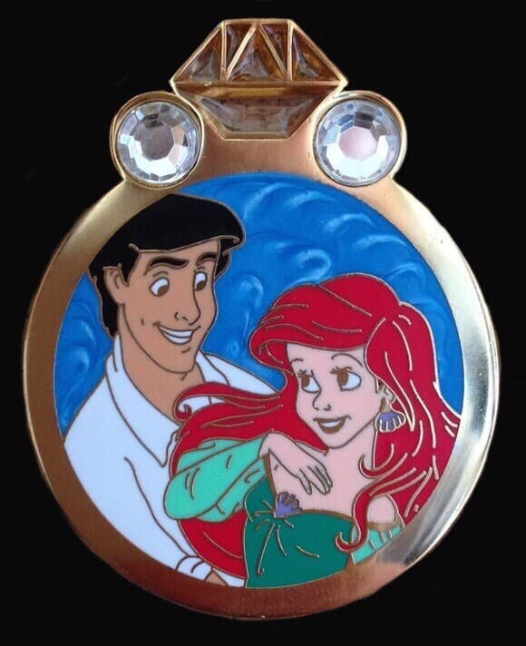 Disney Couples Reveal / Conceal Mystery Set – Ariel and Prince Eric