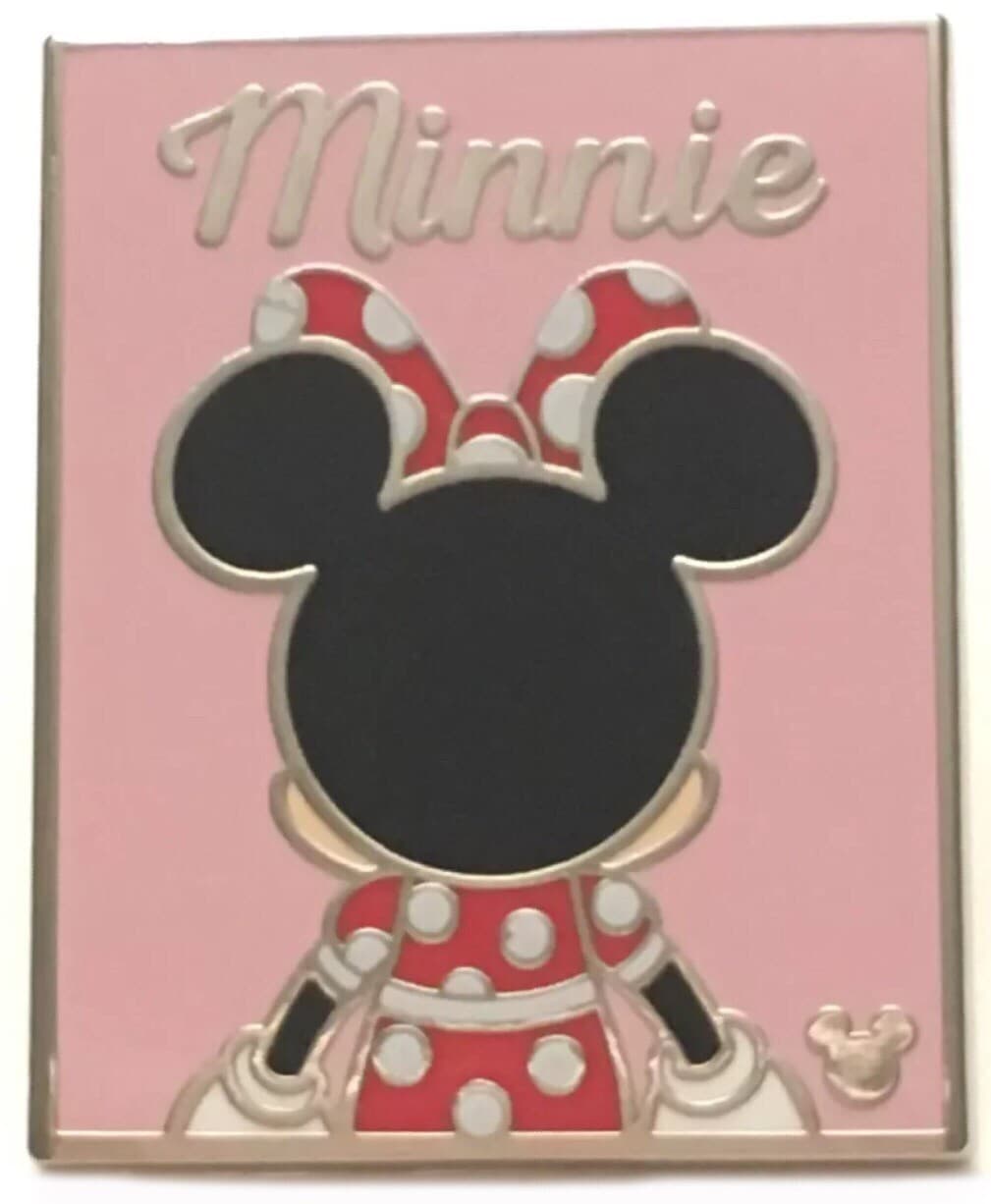 Hidden Mickey 2018 DLR - Character Backs - Minnie Mouse