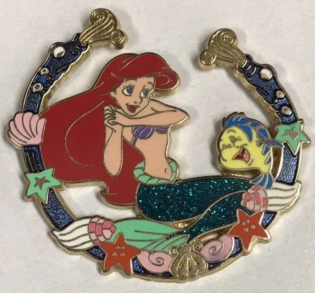 Ariel & Flounder with Shells