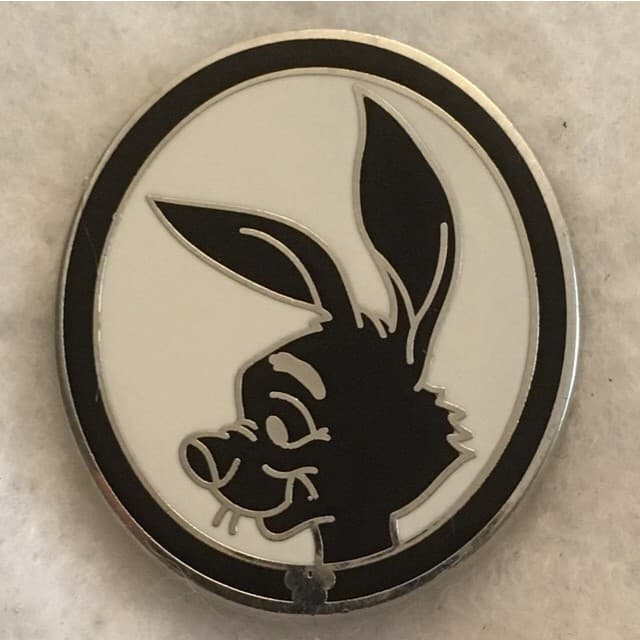 Hidden Mickey 2009 DLR - Silhouettes - Rabbit