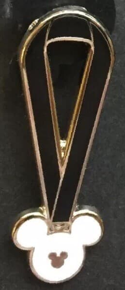 Hidden Mickey 2010 WDW - Lanyards - Black