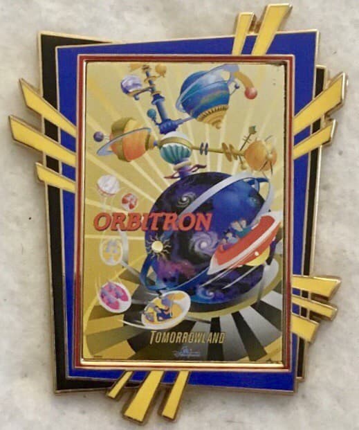 HKDL Tomorrowland Attraction Poster - Orbitron