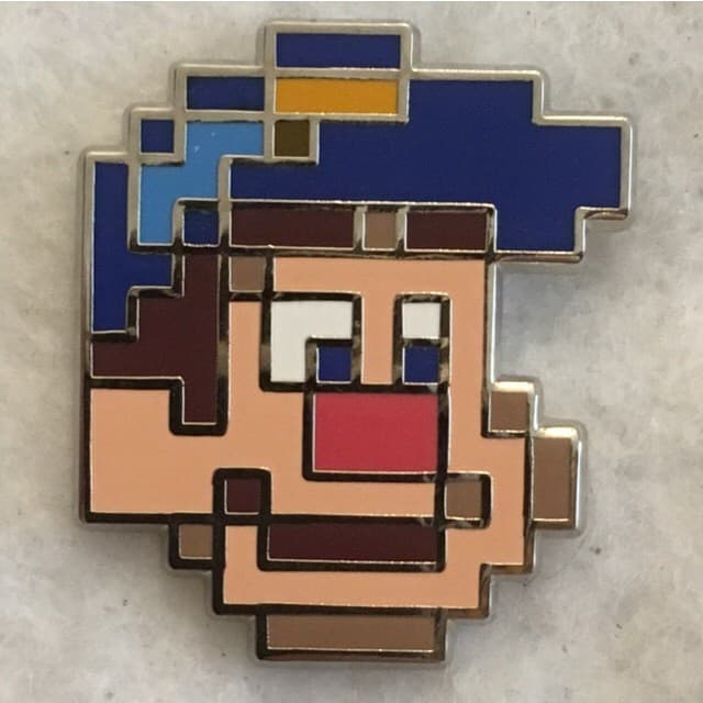 Pixelated Characters 2 Pin Set - Felix Only