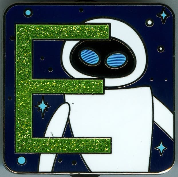 Pixar Alphabet Mystery Collection - E - Eve Chaser front