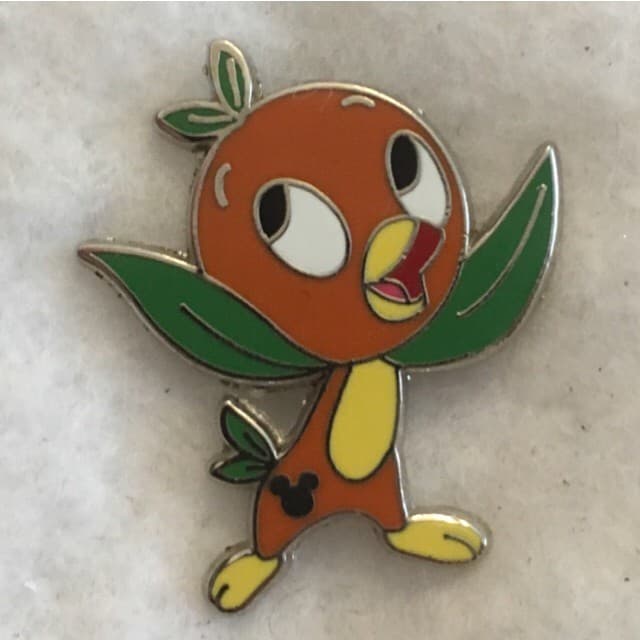 Hidden Mickey 2011 WDW - Orange Bird - Happy