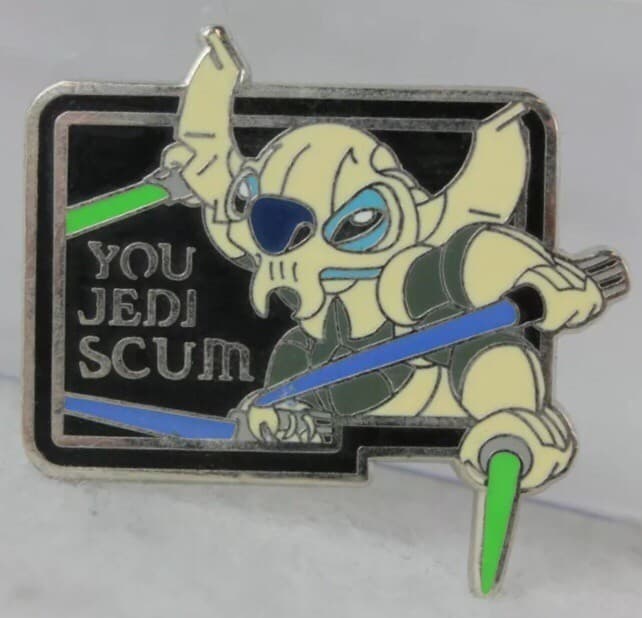 Star Wars Character Quotes Mystery Collection - Stitch as General Grevious front
