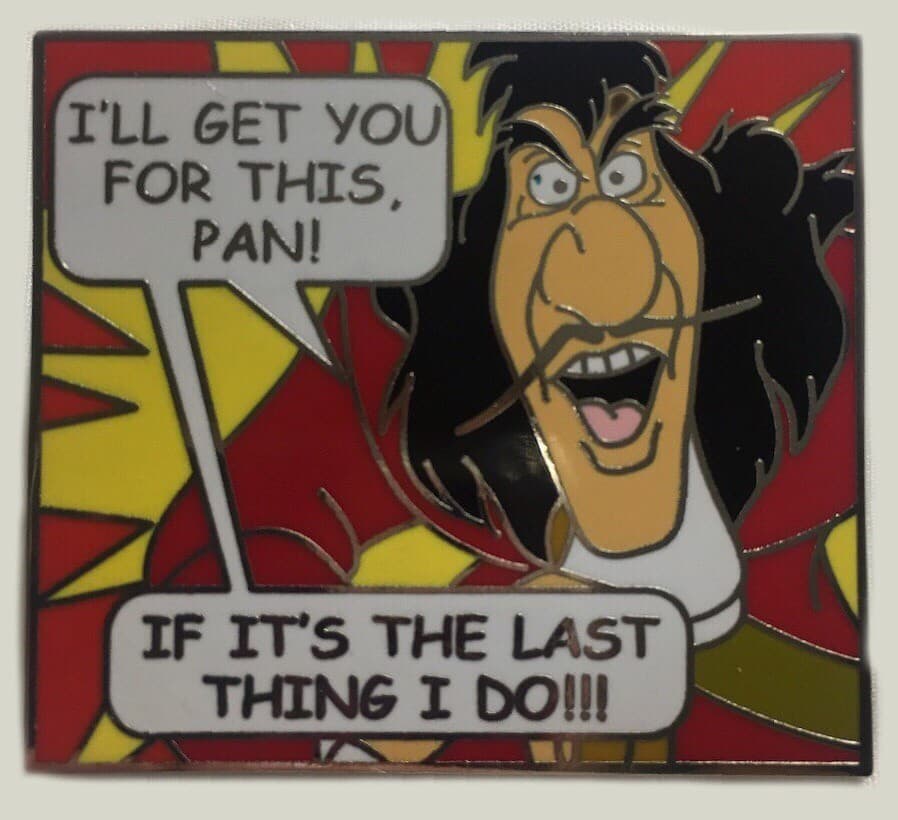 Villains Comic Book Set - Captain Hook