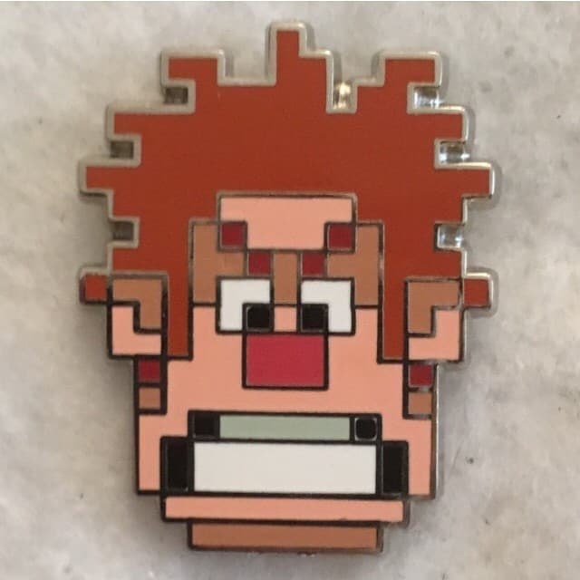 Pixelated Characters 2 Pin Set - Ralph Only