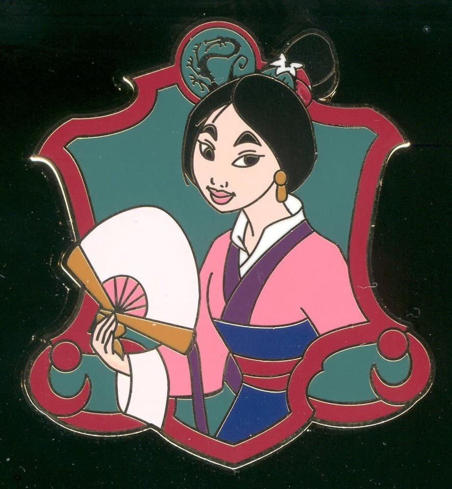 Princess Crest Mystery Set - Mulan front