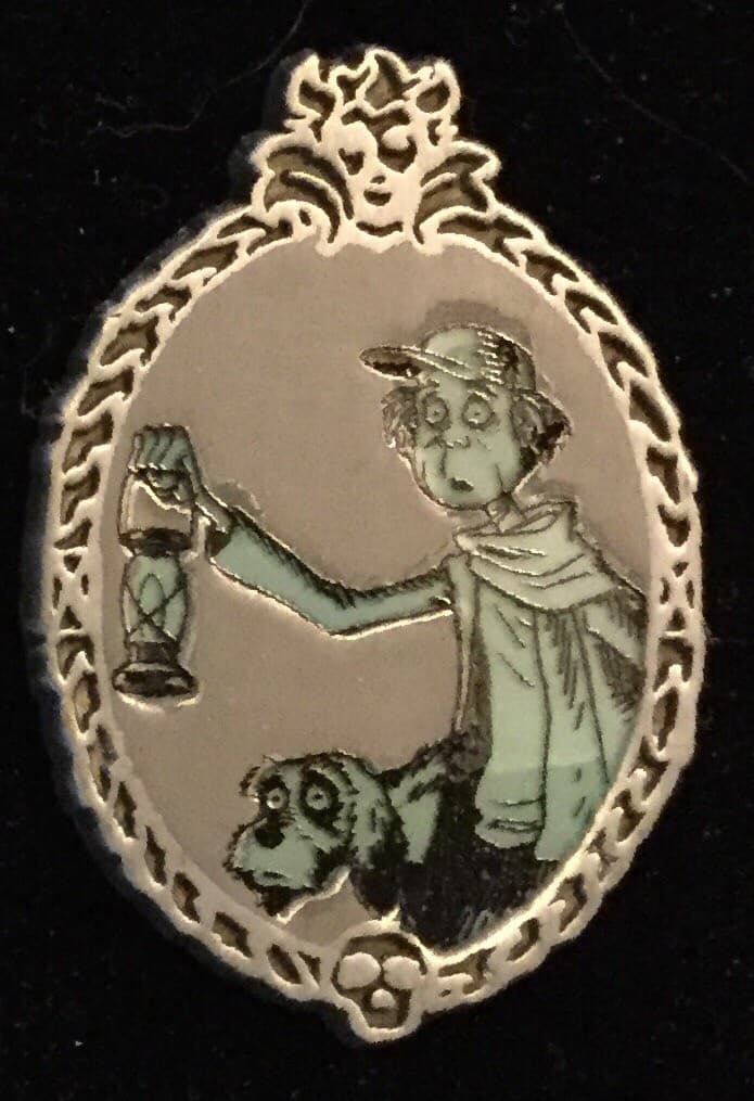 Haunted Mansion Glows In The Dark Mystery Set - The Caretaker front