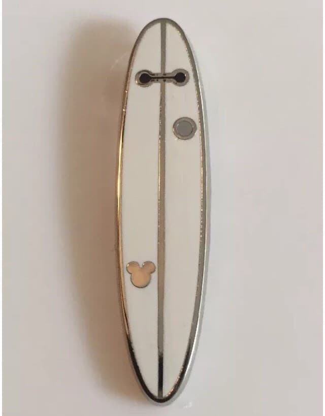 Hidden Mickey 2018 WDW Surfboards - Baymax front