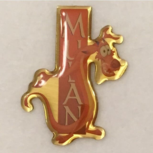 Mushu with Mulan Banner