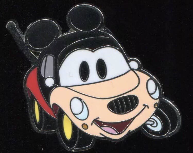 Disney Characters as Cars - Mickey Mouse