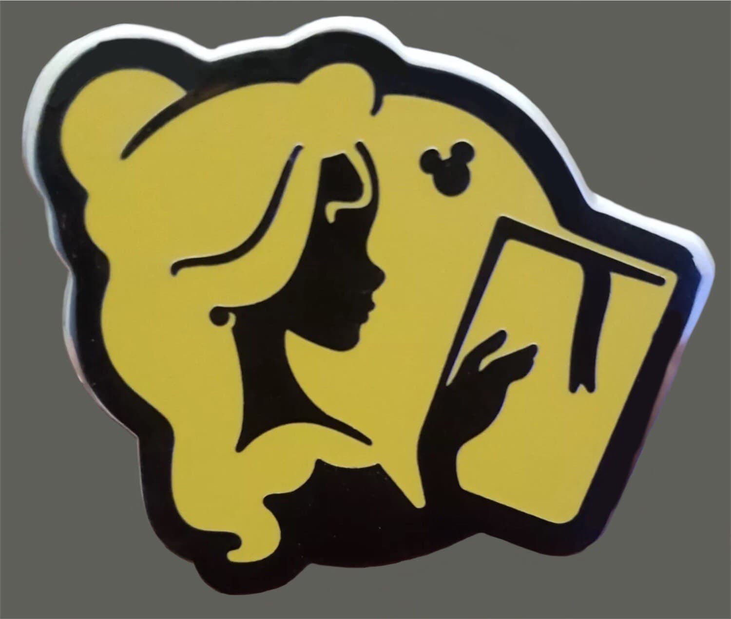 Hidden Mickey 2018 DLR - Silhouettes - Belle