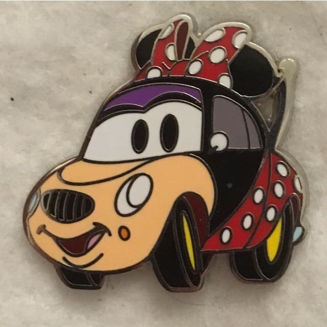 Disney Characters as Cars - Minnie Mouse