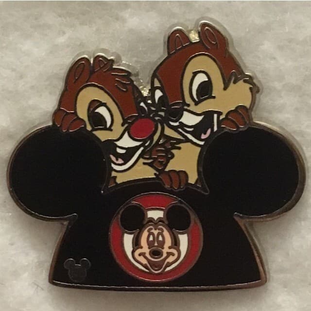 Hidden Mickey 2015 WDW - Ear Hats - Chip & Dale