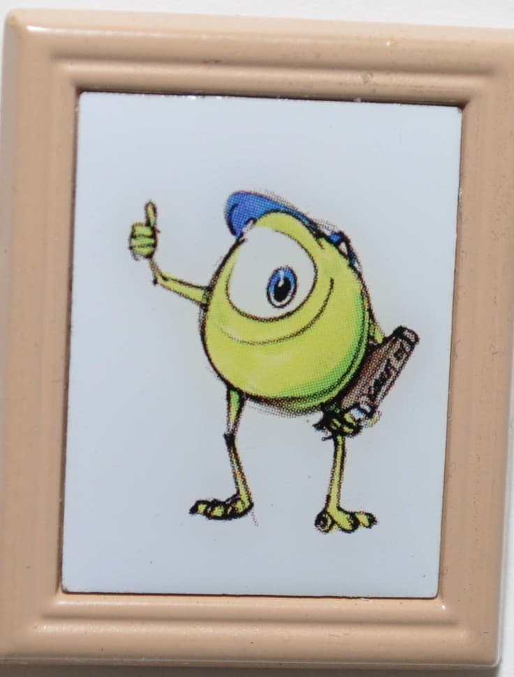 Pixar Animation Studios Framed Set - Monster's University - Mike Wazowski